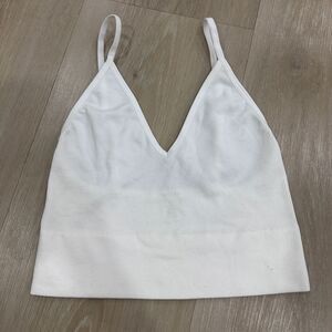 Bozzolo Size S/M Sports Bra, White